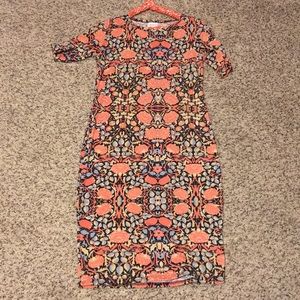 LulaRoe Julia dress size small